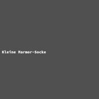 Kleine Marmor-Socke