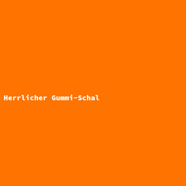 Herrlicher Gummi-Schal