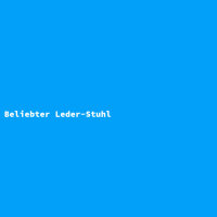 Beliebter Leder-Stuhl