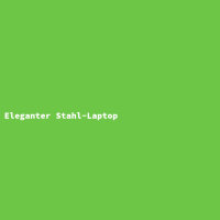 Eleganter Stahl-Laptop